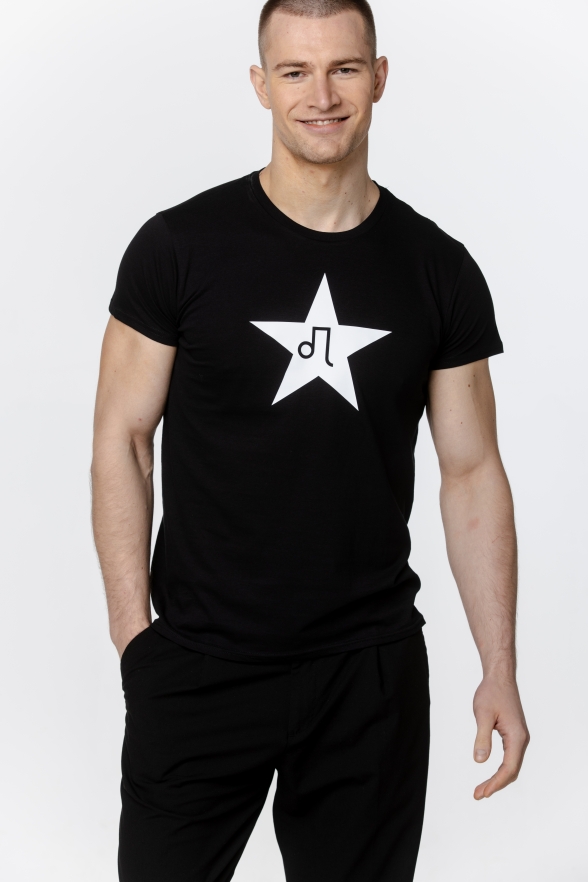 T-SHIRT Z GWIAZDKĄ MĘSKI