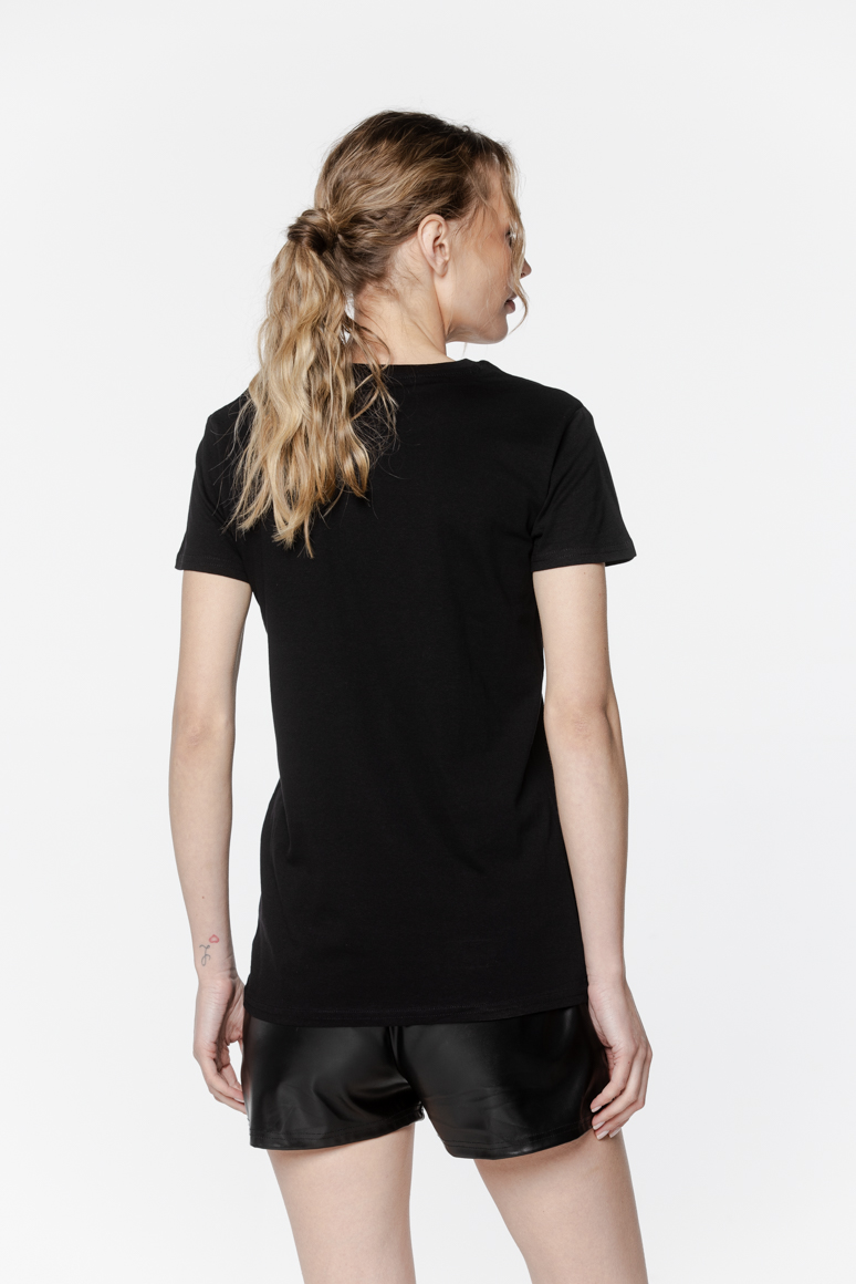 T-SHIRT NAPIS DAMSKI - obrazek 2