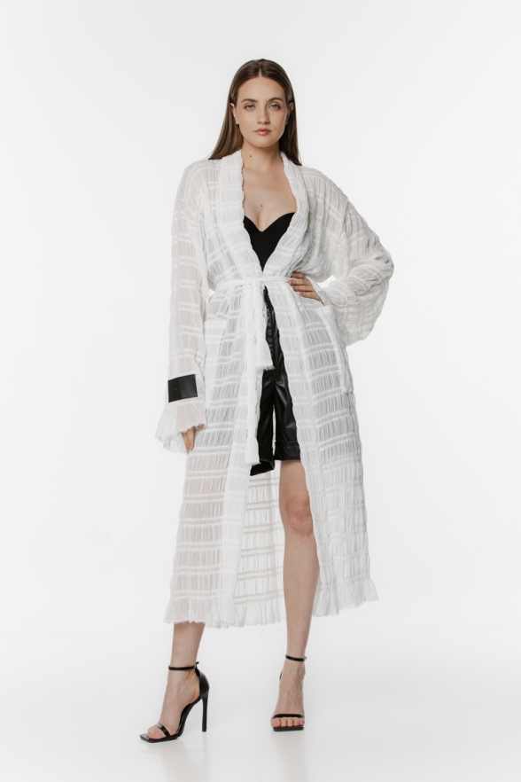 KIMONO BIAŁE