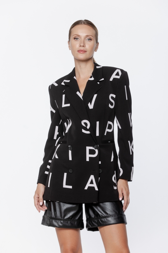 MARYNARKA W LITERY DAMSKA