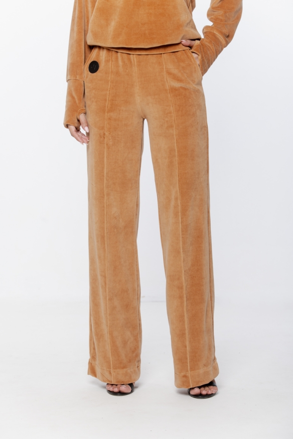 SPODNIE AKSAMIT CAMEL DAMSKIE