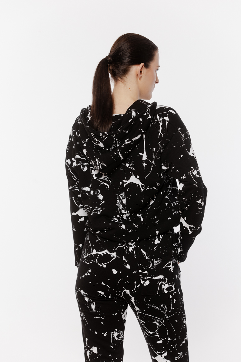 BLUZA W PRINT DAMSKA - obrazek 4