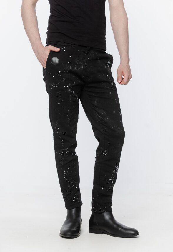 SPODNIE JEANS FARBA MĘSKIE