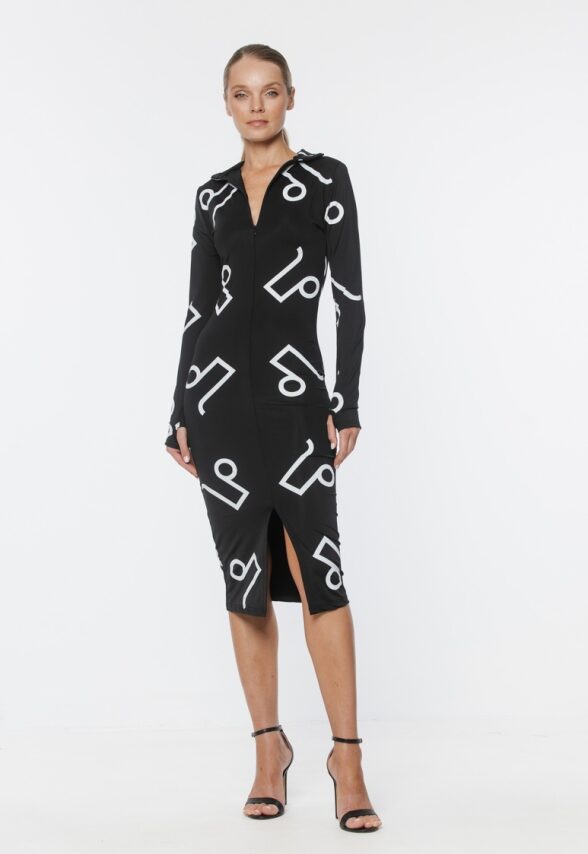 SUKIENKA W MONOGRAM Z GOLFEM